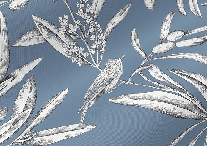 Aviary, Denim - Roller Blind - Image 4